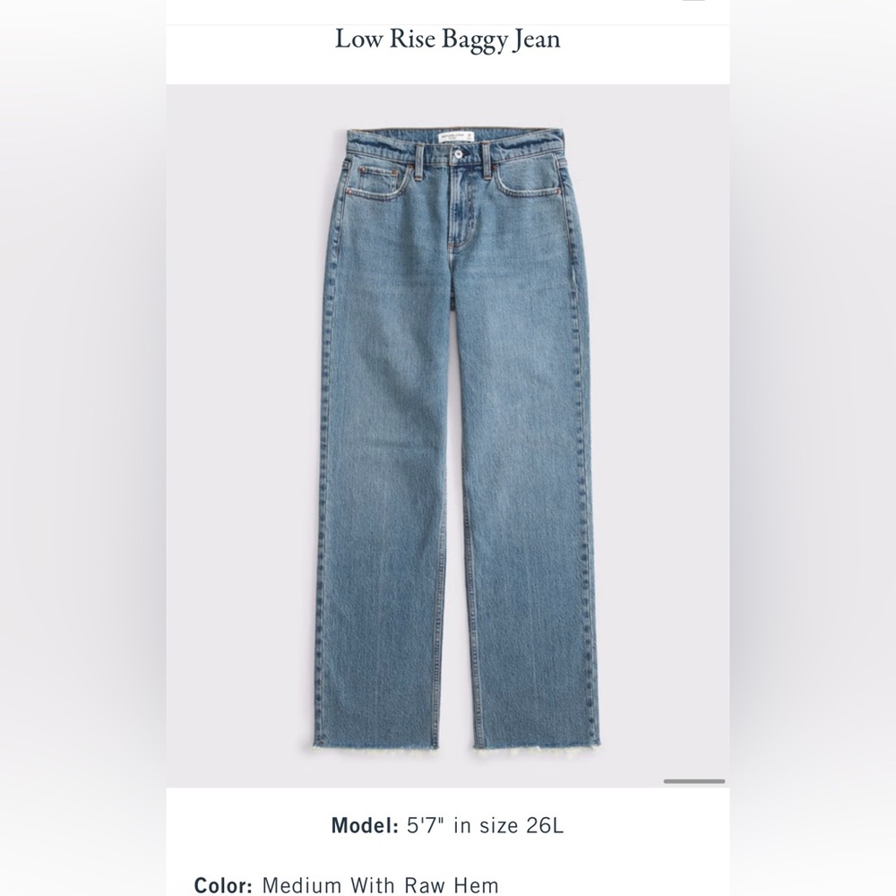 Abercrombie Baggy Jeans